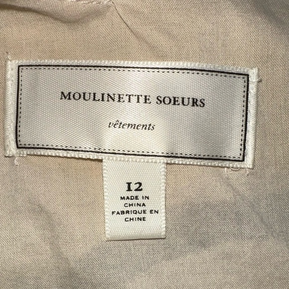 Anthropologie Moulinette Soeurs Botanical Floral Crossway Maxi Dress Size 12 - Picture 5 of 7